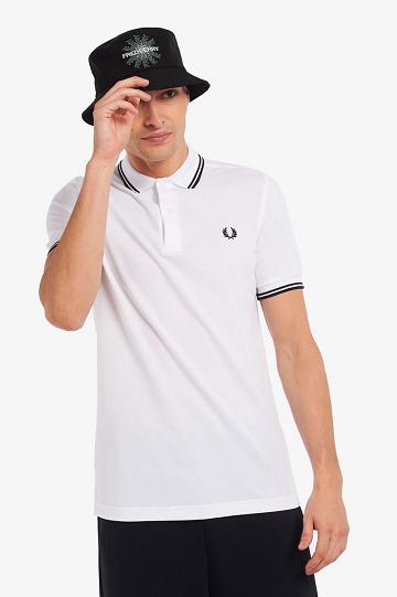 Pánské Klobouky Fred Perry Grafická Print Bucket Černé | CZ 1973ZUTG